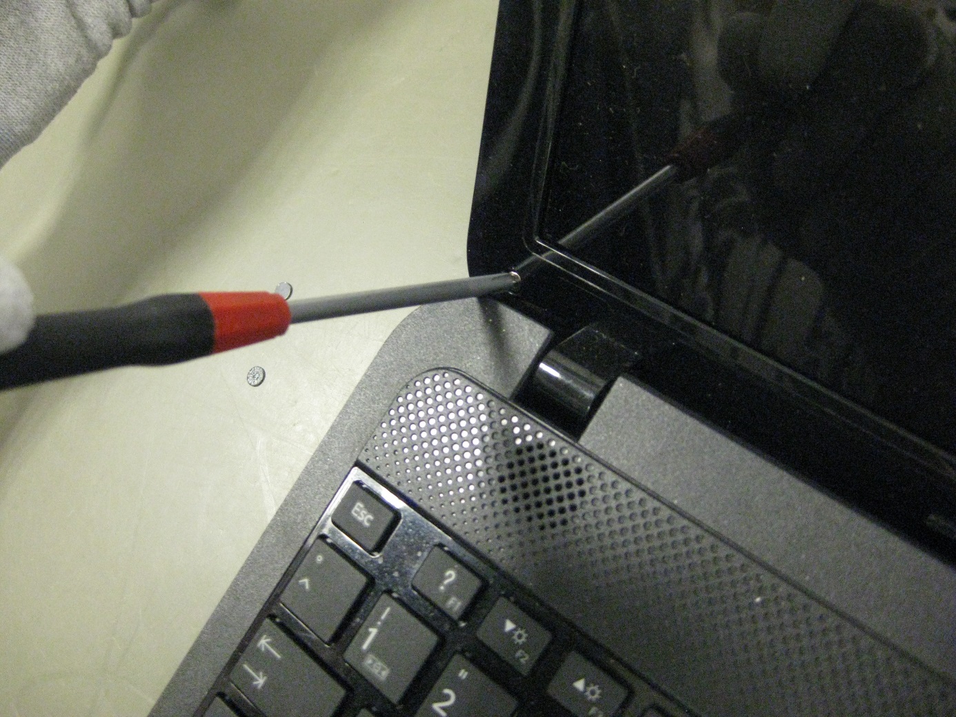 Display-Ausbau Bild 4