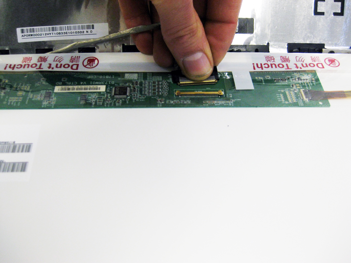 Display-Ausbau Bild 15