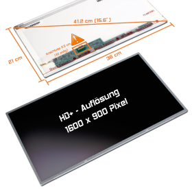 LED Display 15,6" 1600x900 matt passend für AUO...