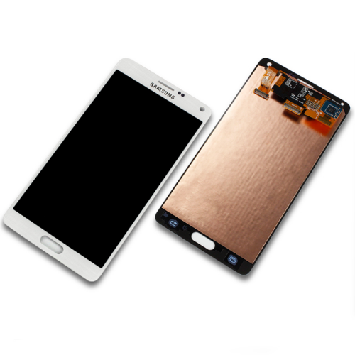 Display Modul mit Toucheinheit white/weiß GH97-16565A für Samsung Galaxy Note 4 SM-N910F