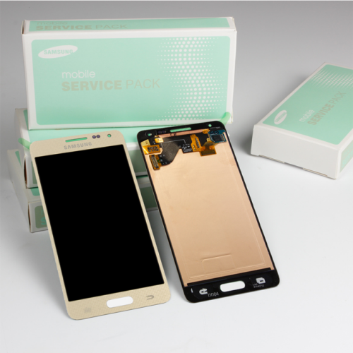 Samsung Galaxy Alpha SM-G850F Display gold GH97-16386B