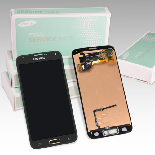 Samsung Galaxy S5 SM-G900F Display gold GH97-15959D