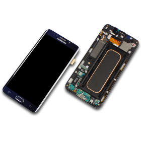 Samsung Galaxy S6 Edge Plus SM-G928F Display schwarz-blau...
