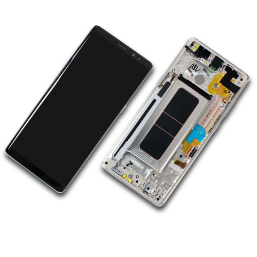 Display Modul mit Rahmen und Toucheinheit maple gold GH97-21065D für Samsung Galaxy Note 8 SM-N950F