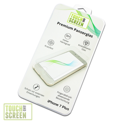 Premium Panzerglas Schutzglas passend für iPhone 8 Plus
