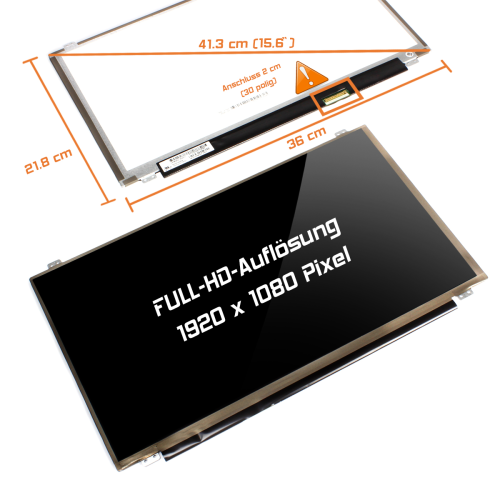 LED Display 15,6" 1920x1080 passend für Innolux N156HCE-EBA Rev.A1
