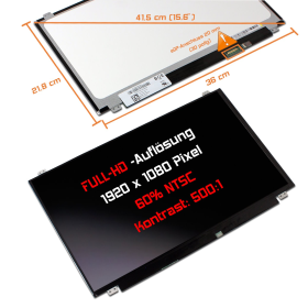 LED Display 15,6" 1920x1080 passend für Dell...