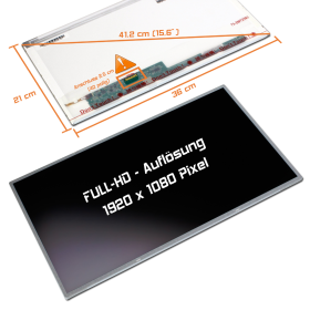 LED Display 15,6" 1920x1080 passend für Dell...