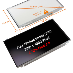 LED Display 15,6 1920x1080 passend für HP Envy 15-AE195UR
