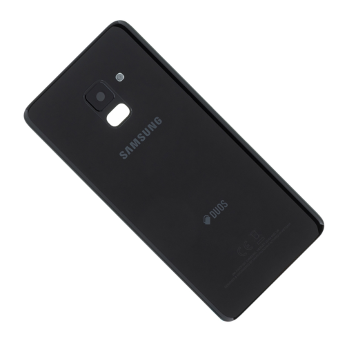 Samsung Galaxy A8 (2018) SM-A530F Duos Akkudeckel / Batterie Cover Schwarz GH82-15557A