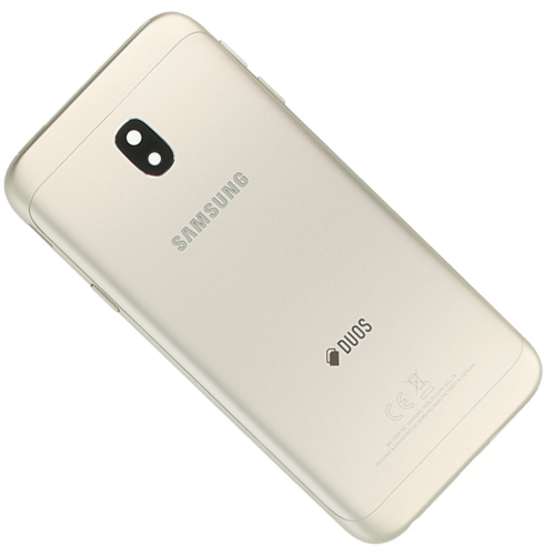 Samsung Galaxy J3 (2017) SM-J330F DUOS Akkudeckel Batterie Cover gold GH82-14891C
