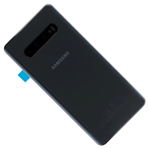 Samsung Galaxy S10 SM-G973F Akkudeckel Batterie Cover Prism Black GH82-18378A