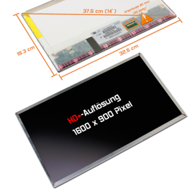 LED Display 14,0" 1600x900 passend für Samsung...