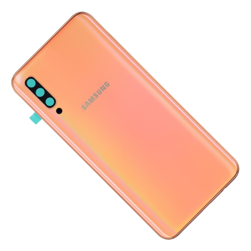 Samsung Galaxy A50 (2019) SM-A505F Akkudeckel Batterie Cover Kamera Glas Coral GH82-19229D