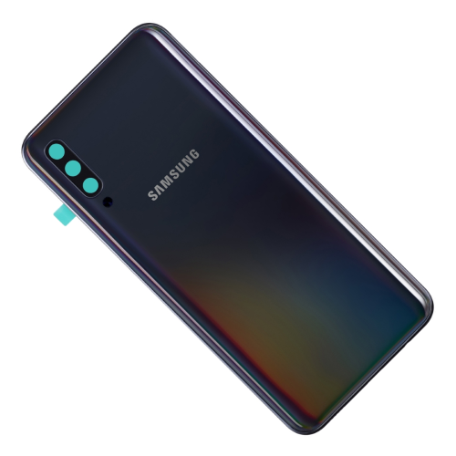 Samsung Galaxy A50 (2019) SM-A505F Akkudeckel Batterie Cover Kamera Glas Black GH82-19229A