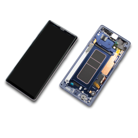 Samsung Galaxy Note 9 SM-N960F Display Touchscreen Rahmen Blau GH97-22269B