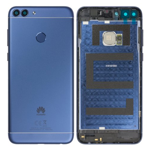 Huawei P smart Akkudeckel / Batterie Cover - blue 02351TED