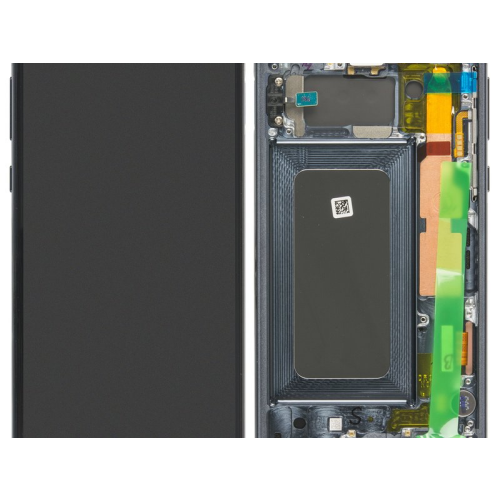 Display Modul mit Rahmen und Toucheinheit prism black/schwarz GH82-18852A für Samsung Galaxy S10e SM-G970F