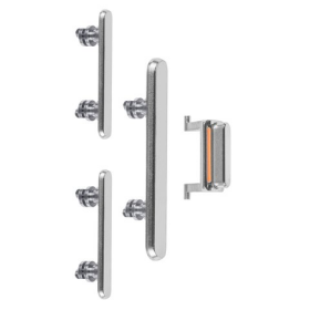 Seitentasten - Silber passend für iPhone X