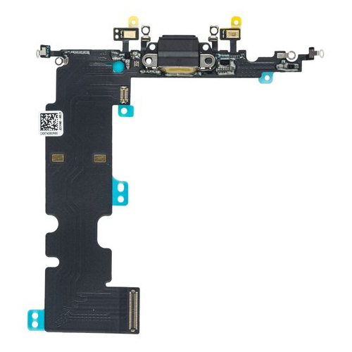 System Anschluss Connector inkl Audio Flexkabel passend für iPhone 8 Plus - space grey