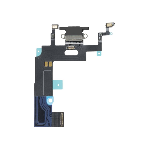 Ladebuchse Dock Connector Anschluss Flexkabel passend für iPhone XR schwarz