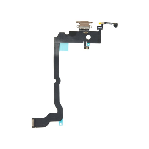 Ladebuchse Dock Connector Anschluss Flexkabel passend für iPhone Xs Max gold
