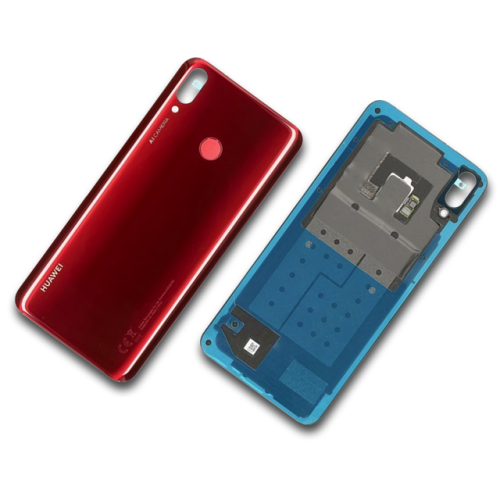 Huawei Y9 2019 Akkudeckel / Batterie Cover - coral red 02352MTF