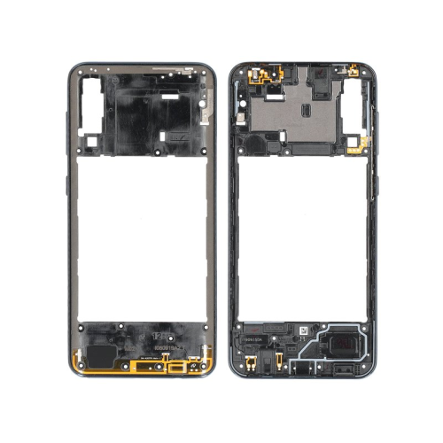 Samsung Galaxy A30s SM-A307F Mittel Rahmen Middle Cover prism crush black GH98-44765A