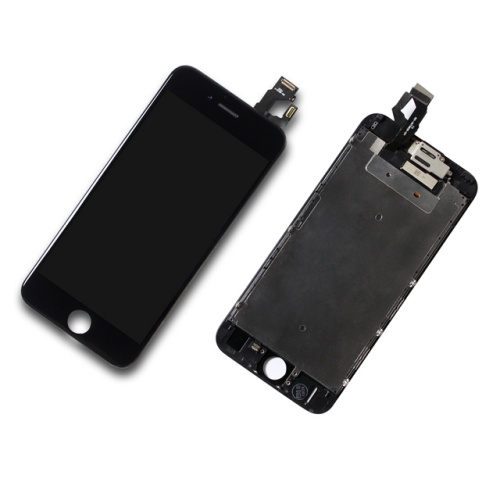 Display inkl. Touchscreen + Kamera und Sensorflex (vormontiert) passend für iPhone 6s schwarz/black