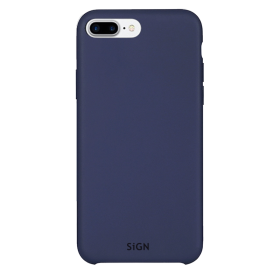 SiGN Liquid Silikon Case Schutzhülle Schutzcover passend für iPhone 7/8 Plus blau