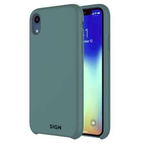 SiGN Liquid Silikon Case Schutzhülle Schutzcover passend für iPhone XR mint