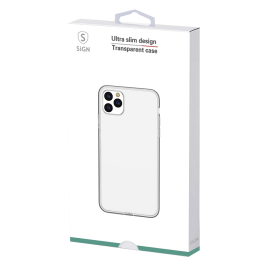 SiGN Ultra Slim Case passend für iPhone XR transparent