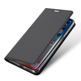 SiGN Skin Pro Cover passend für iPhone XS Max grau/grey