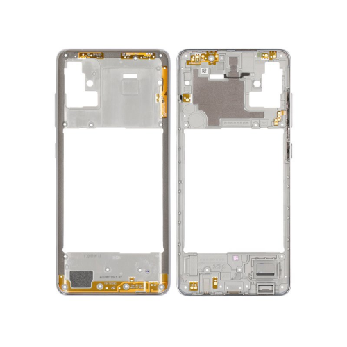 Haupt Rahmen prism crush white/weiß GH98-45033A für Samsung Galaxy A51 SM-A515F