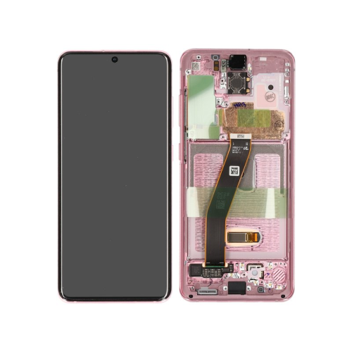 Samsung Galaxy S20 SM-G980F Display mit Toucheinheit cloud pink GH82-22123C