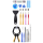 Smartphones Tablets Opening Repair Tool Kit JF-8131