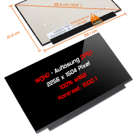 LED Display 13,5" 2256x1504 passend für Acer...