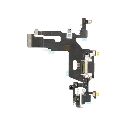 Ladebuchse Dock Connector Anschluss Flexkabel passend für iPhone 11 schwarz/black