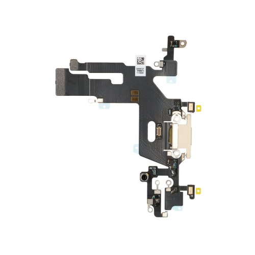 Ladebuchse Dock Connector Anschluss Flexkabel passend für iPhone 11 weiß/white