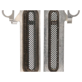 Staubschutzgitter Ohrmuschel mit Klammer passend für...