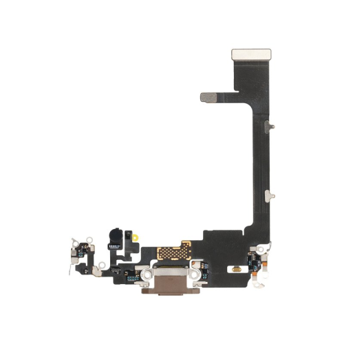 Ladebuchse Dock Connector Anschluss Flexkabel passend für iPhone 11 Pro Gold