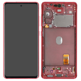 Display Modul mit Rahmen und Toucheinheit cloud red/rot...