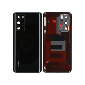 Huawei P40 Akkudeckel / Batterie Cover - Black 02353MBJ