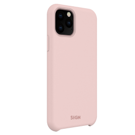 SiGN Liquid Silikon Case Schutzhülle Schutzcover passend für iPhone 11 Pro pink