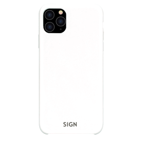 SiGN Liquid Silikon Case Schutzhülle Schutzcover passend für iPhone 11 Pro weiß