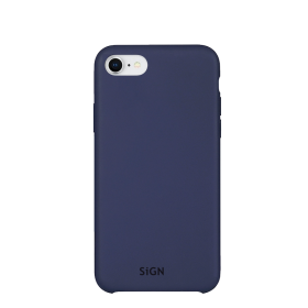 SiGN Liquid Silikon Case Schutzhülle Schutzcover passend für iPhone 7/8/SE 2020 blau