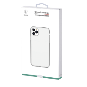 SiGN Ultra Slim Case passend für iPhone 7 8 Plus transparent