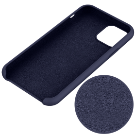 SiGN Liquid Silikon Case Schutzhülle Schutzcover passend für iPhone X/XS blau