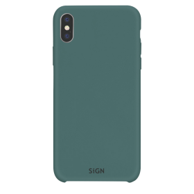 SiGN Liquid Silikon Case Schutzhülle Schutzcover passend für iPhone X/XS mint