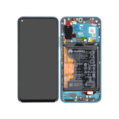 Huawei Honor 20 Pro Display LCD Touchscreen + Rahmen/Akku - phantom blue 02352VKL